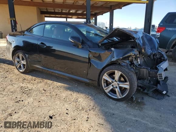 2012 Lexus IS 250 C z VIN JTHFF2C23C2523859, wystawiony jako Copart lot #86849934 z przebiegiem 221 234 mil mil oraz Szkoda całkowita • Salvage title. Historia ofert i sprzedaży dostępna na DreamBid. Obrazek 4.