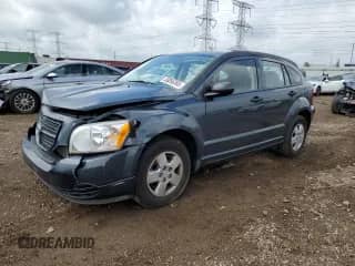 2008 Dodge Caliber SE with VIN 1B3HB28B28D674557, listed as a Copart auction lot 53266365 with 92,408 mi miles and Salvage title. Bid and sale history available at DreamBid. Image 1.