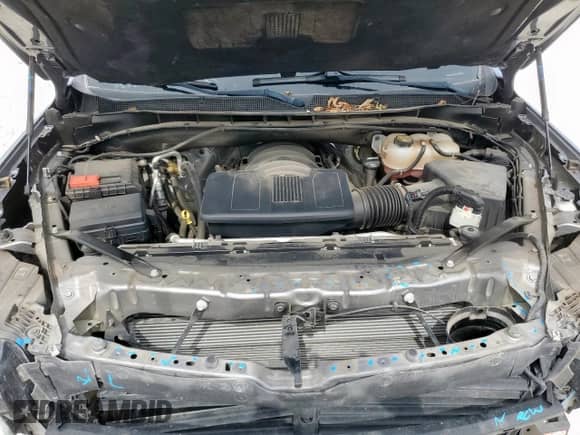 2022 Chevrolet Tahoe Z71 с VIN 1GNSKPKDXNR172767, выставлен на аукционе Copart как лот 65213075 с пробегом 44 912 миль миль и Списание • Salvage title. История ставок и продаж доступна на DreamBid. Изображение 12.