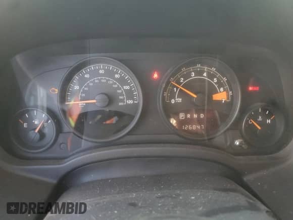 2017 Jeep Compass Sport with VIN 1C4NJCBA5HD123226, listed as a Copart auction lot 85422695 with 126,847 mi miles and Clean title. Bid and sale history available at DreamBid. Image 9.