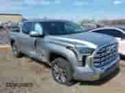 2024 Toyota Tundra 1794 Edition with VIN 5TFMA5DB4RX191529, listed as a IAAI auction lot 42123883 with 22,098 mi miles and . Bid and sale history available at DreamBid. Image 1.