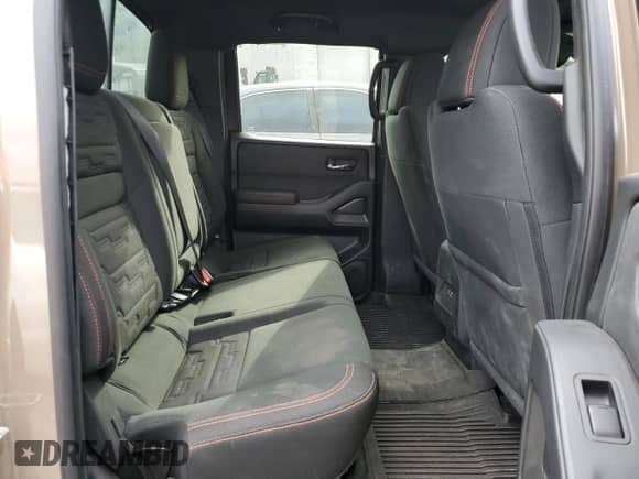 2023 Nissan Frontier S с VIN 1N6ED1EK0PN641833, выставлен на аукционе Copart как лот 81413325 с пробегом 15 158 миль миль и Списание • Salvage title. История ставок и продаж доступна на DreamBid. Изображение 10.