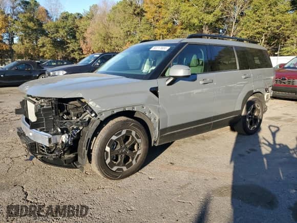 2024 Hyundai Santa Fe SEL с VIN 5NMP24GL5RH016238, выставлен на аукционе Copart как лот 80217604 с пробегом 4 498 миль миль и Списание • Salvage title. История ставок и продаж доступна на DreamBid. Изображение 1.