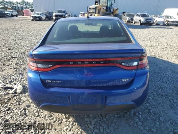 2013 Dodge Dart SXT with VIN 1C3CDFBA8DD152590, listed as a Copart auction lot 84833125 with 89,747 mi miles and Salvage title. Bid and sale history available at DreamBid. Image 6.