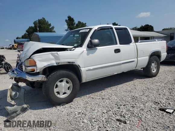 2004 GMC Sierra 1500 SLE z VIN 1GTEK19V44Z328527, wystawiony jako Copart lot #71717325 z przebiegiem Nie podano mil oraz Czysty tytuł • Clean title. Historia ofert i sprzedaży dostępna na DreamBid. Obrazek 1.