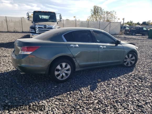 2009 Honda Accord EX-L with VIN 1HGCP36819A006177, listed as a Copart auction lot 82541815 with 222,117 mi miles and Clean title. Bid and sale history available at DreamBid. Image 3.