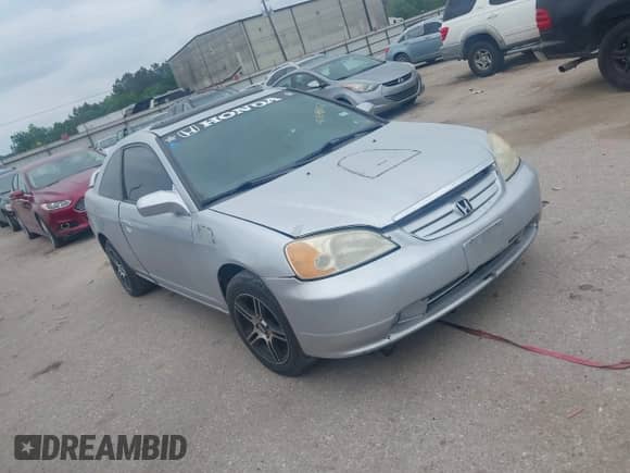 2001 Honda Civic with VIN 1HGEM21291L002658, listed as a IAAI auction lot 42048051 with 142,171 mi miles and . Bid and sale history available at DreamBid. Image 1.