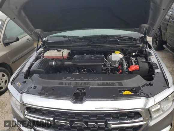 2023 Ram 1500 Big Horn z VIN 1C6RREBG3PN573970, wystawiony jako Copart lot #76163154 z przebiegiem 4 318 mil mil oraz Nie do naprawy • Non repairable. Historia ofert i sprzedaży dostępna na DreamBid. Obrazek 11.