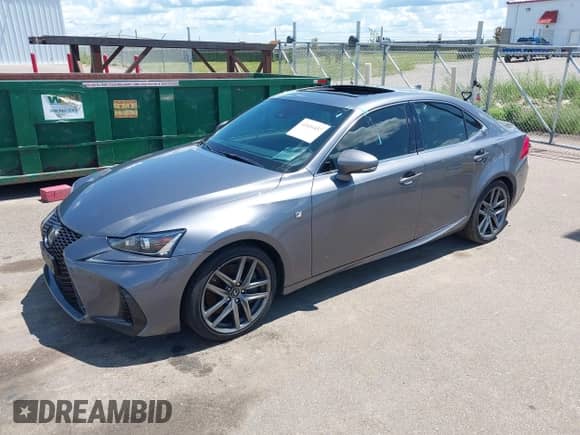 2017 Lexus IS 300 with VIN JTHCM1D28H5020870, listed as a IAAI auction lot 42604457 with 81,744 mi miles and . Bid and sale history available at DreamBid. Image 16.