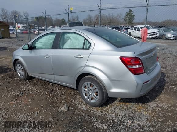 2018 Chevrolet Sonic LS with VIN 1G1JB5SHXJ4110653, listed as a IAAI auction lot 38803048 with 64,231 mi miles and . Bid and sale history available at DreamBid. Image 3.