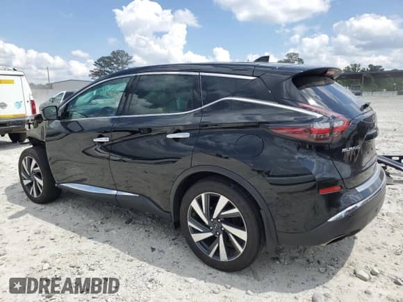 2024 Nissan Murano SL with VIN 5N1AZ2CJXRC102097, listed as a Copart auction lot 53979805 with 24,243 mi miles and Salvage title. Bid and sale history available at DreamBid. Image 2.