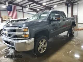 2017 Chevrolet Silverado 2500HD Work Truck with VIN 1GC1KUEG9HF134056, listed as a Copart auction lot 41985655 with 119,199 mi miles and Salvage title. Bid and sale history available at DreamBid. Image 1.