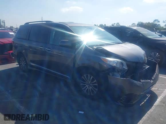 2018 Toyota Sienna XLE with VIN 5TDYZ3DC3JS932304, listed as a IAAI auction lot 43492270 with 63,523 mi miles and . Bid and sale history available at DreamBid. Image 1.