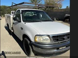 1997 Ford F-250 with VIN 1FTFF2767VND06637, listed as a IAAI auction lot 42808881 with 256,587 mi miles and . Bid and sale history available at DreamBid. Image 1.