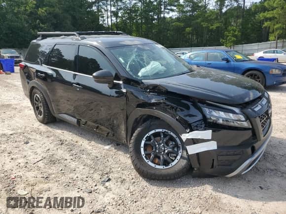 2024 Nissan Pathfinder Rock Creek с VIN 5N1DR3BD2RC301210, выставлен на аукционе Copart как лот 65787985 с пробегом 6 066 миль миль и Списание • Salvage title. История ставок и продаж доступна на DreamBid. Изображение 4.