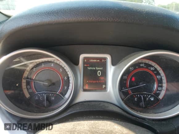 2017 Dodge Journey GT with VIN 3C4PDCEG6HT538663, listed as a Copart auction lot 80200665 with 125,484 mi miles and Salvage title. Bid and sale history available at DreamBid. Image 9.