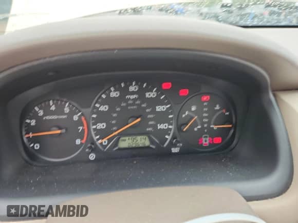 2002 Honda Accord EX with VIN 1HGCG56632A025619, listed as a Copart auction lot 61507405 with 29,646 mi miles and Salvage title. Bid and sale history available at DreamBid. Image 9.