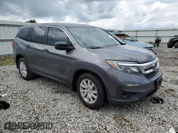 2019 Honda Pilot LX с VIN 5FNYF5H19KB028217, выставлен на аукционе Copart как лот 58665345 с пробегом Не указан миль и Списание • Salvage title. История ставок и продаж доступна на DreamBid. Изображение 4.