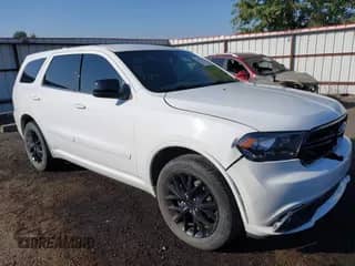 2015 Dodge Durango SXT with VIN 1C4RDJAGXFC850934, listed as a IAAI auction lot 43248940 with 108,574 mi miles and . Bid and sale history available at DreamBid. Image 1.