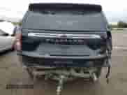 2021 Chevrolet Suburban LT with VIN 1GNSKCKD5MR419345, listed as a Copart auction lot 69445195 with 94,571 mi miles and Salvage title. Bid and sale history available at DreamBid. Image 6.