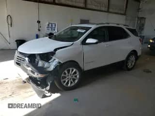 2018 Chevrolet Equinox LT z VIN 2GNAXJEV1J6351705, wystawiony jako Copart lot #71810485 z przebiegiem 57 221 mil mil oraz Szkoda całkowita • Salvage title. Historia ofert i sprzedaży dostępna na DreamBid. Obrazek 1.