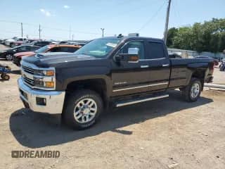 2018 Chevrolet Silverado 2500HD LTZ z VIN 1GC2KWEY7JZ164461, wystawiony jako Copart lot #62260644 z przebiegiem 94 304 mil mil oraz Szkoda całkowita • Salvage title. Historia ofert i sprzedaży dostępna na DreamBid. Obrazek 1.