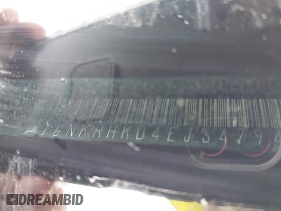 2014 Chevrolet Traverse LT с VIN 1GNKRHKD4EJ347949, выставлен на аукционе IAAI как лот 43276112 с пробегом 288 050 миль миль и . История ставок и продаж доступна на DreamBid. Изображение 9.