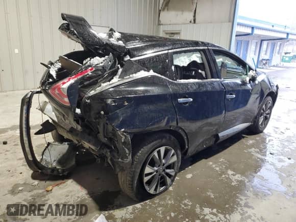 2015 Nissan Murano S with VIN 5N1AZ2MH6FN243664, listed as a Copart auction lot 41452435 with Not provided miles and Salvage title. Bid and sale history available at DreamBid. Image 3.
