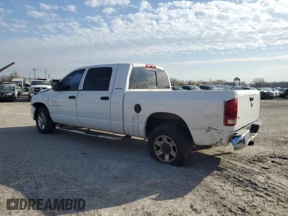 2006 Dodge RAM with VIN 3D7LL39C26G203954, listed as a Copart auction lot 44701905 with 299,641 mi miles and Salvage title. Bid and sale history available at DreamBid. Image 2.
