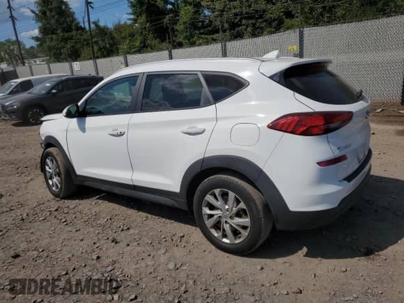 2020 Hyundai Tucson Value with VIN KM8J3CA48LU238475, listed as a Copart auction lot 80122695 with 54,830 mi miles and Salvage title. Bid and sale history available at DreamBid. Image 2.