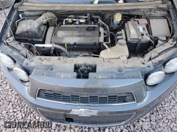 2012 Chevrolet Sonic LS with VIN 1G1JB6SH0C4176718, listed as a Copart auction lot 42645785 with 127,032 mi miles and Salvage title. Bid and sale history available at DreamBid. Image 13.