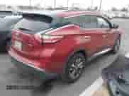 2017 Nissan Murano S with VIN 5N1AZ2MG9HN107961, listed as a IAAI auction lot 41838283 with 51,455 mi miles and . Bid and sale history available at DreamBid. Image 4.