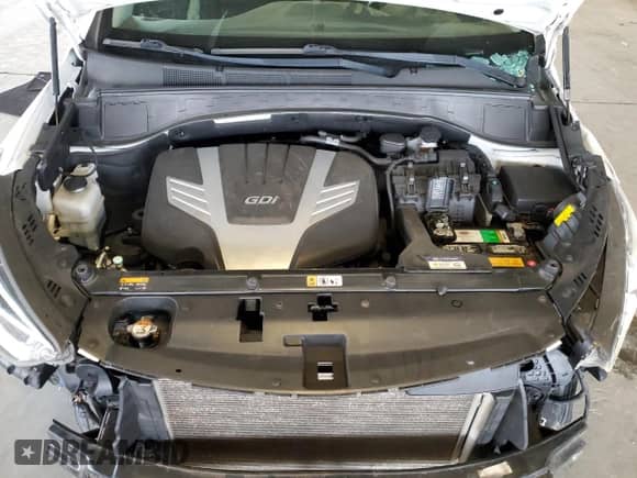 2017 Hyundai Santa Fe SE Ultimate with VIN KM8SRDHF6HU248087, listed as a Copart auction lot 80115775 with 93,268 mi miles and Salvage title. Bid and sale history available at DreamBid. Image 12.