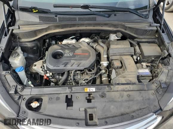 2018 Hyundai Santa Fe 2.0T with VIN 5NMZUDLA4JH104497, listed as a Copart auction lot 70102765 with 88,137 mi miles and Salvage title. Bid and sale history available at DreamBid. Image 11.