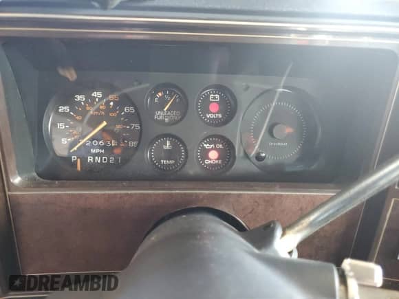 1984 Chevrolet Monte Carlo с VIN 1G1AZ37HXER212469, выставлен на аукционе Copart как лот 70594815 с пробегом 72 063 миль миль и Чистый • Clean title. История ставок и продаж доступна на DreamBid. Изображение 9.