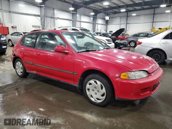 1995 Honda Civic с VIN 2HGEH3382SH523067, выставлен на аукционе Copart как лот 57916325 с пробегом 254 937 миль миль и Чистый • Clean title. История ставок и продаж доступна на DreamBid. Изображение 4.