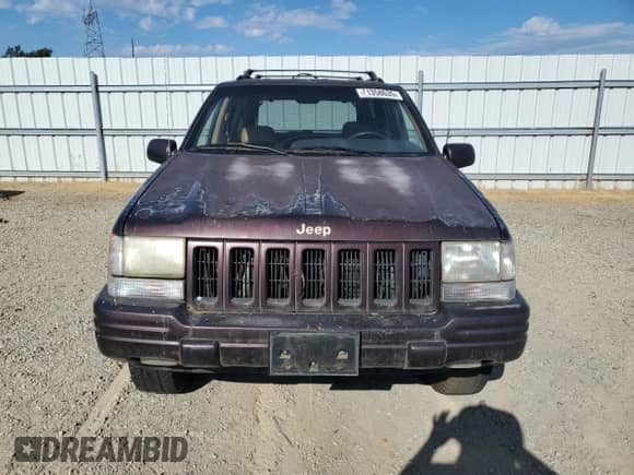1996 Jeep Grand Cherokee Limited с VIN 1J4GZ78Y5TC164638, выставлен на аукционе Copart как лот 71358635 с пробегом 210 484 миль миль и Чистый • Clean title. История ставок и продаж доступна на DreamBid. Изображение 5.