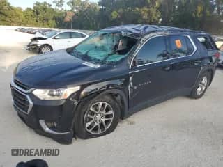 2019 Chevrolet Traverse LT Cloth с VIN 1GNERGKW5KJ150065, выставлен на аукционе Copart как лот 80927755 с пробегом 158 499 миль миль и На запчасти • Non repairable. История ставок и продаж доступна на DreamBid. Изображение 1.