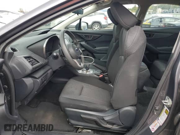 2019 Subaru Impreza Premium with VIN 4S3GKAD63K3618296, listed as a Copart auction lot 86430555 with 41,258 mi miles and Salvage title. Bid and sale history available at DreamBid. Image 7.