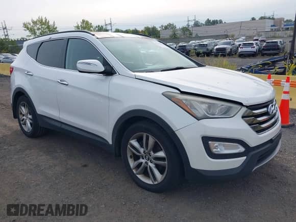2013 Hyundai Santa Fe Sport z VIN 5XYZUDLA8DG035943, wystawiony jako IAAI lot #43344599 z przebiegiem 257 364 mil mil oraz . Historia ofert i sprzedaży dostępna na DreamBid. Obrazek 1.