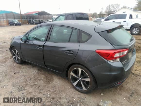 2018 Subaru Impreza Special Sports with VIN 4S3GTAK61J3719867, listed as a IAAI auction lot 41910579 with 75,628 mi miles and . Bid and sale history available at DreamBid. Image 3.