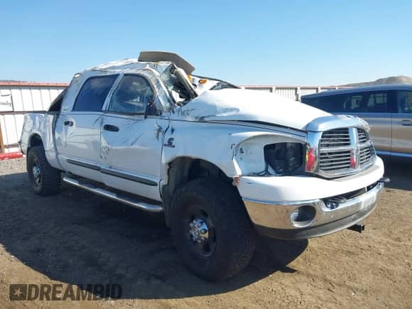 2006 Dodge 2500 SLT with VIN 3D7KS29C06G191084, listed as a IAAI auction lot 43295591 with Not provided miles and . Bid and sale history available at DreamBid. Image 1.