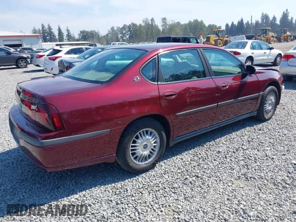 2002 Chevrolet Impala with VIN 2G1WF55E529224716, listed as a IAAI auction lot 43063480 with 139,715 mi miles and . Bid and sale history available at DreamBid. Image 4.