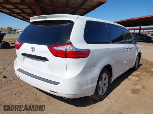 2017 Toyota Sienna L z VIN 5TDZZ3DC2HS771930, wystawiony jako IAAI lot #41763741 z przebiegiem 173 425 mil mil oraz . Historia ofert i sprzedaży dostępna na DreamBid. Obrazek 4.