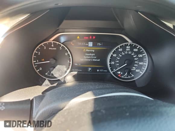 2019 Nissan Murano SV с VIN 5N1AZ2MJ1KN162777, выставлен на аукционе Copart как лот 82055745 с пробегом 78 709 миль миль и Списание • Salvage title. История ставок и продаж доступна на DreamBid. Изображение 9.