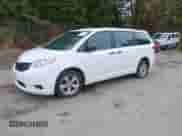 2017 Toyota Sienna L with VIN 5TDZZ3DC3HS876816, listed as a IAAI auction lot 43263762 with 320,591 mi miles and . Bid and sale history available at DreamBid. Image 2.