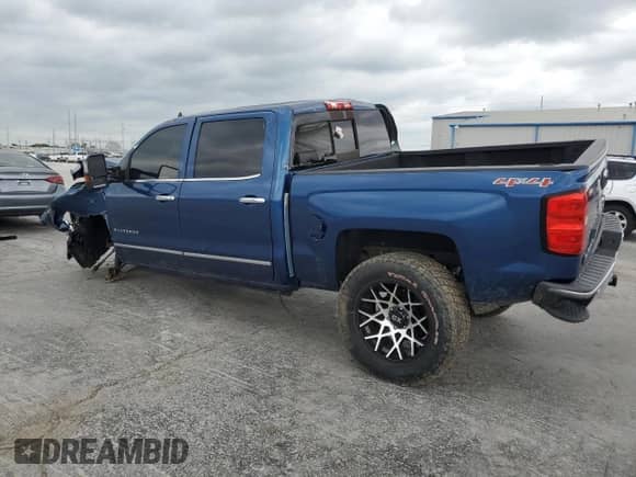 2015 Chevrolet Silverado 1500 LTZ z VIN 3GCUKSEJ8FG528205, wystawiony jako Copart lot #85564914 z przebiegiem 112 696 mil mil oraz Szkoda całkowita • Salvage title. Historia ofert i sprzedaży dostępna na DreamBid. Obrazek 2.