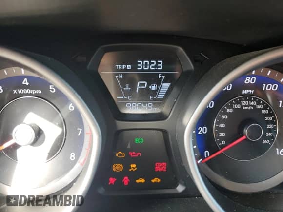 2015 Hyundai Elantra Sport с VIN KMHDH4AH3FU456934, выставлен на аукционе Copart как лот 85851965 с пробегом 98 049 миль миль и Списание • Salvage title. История ставок и продаж доступна на DreamBid. Изображение 9.