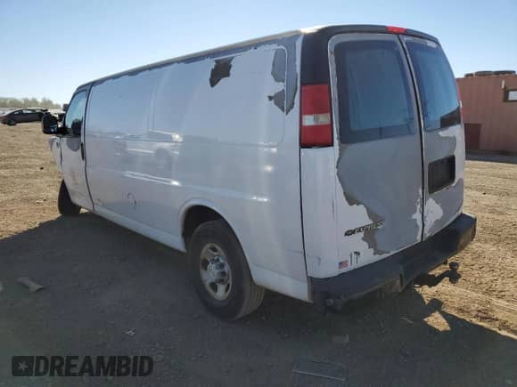 2009 Chevrolet Express Cargo с VIN 1GCHG39K891163183, выставлен на аукционе Copart как лот 73131264 с пробегом Не указан миль и Списание • Salvage title. История ставок и продаж доступна на DreamBid. Изображение 2.