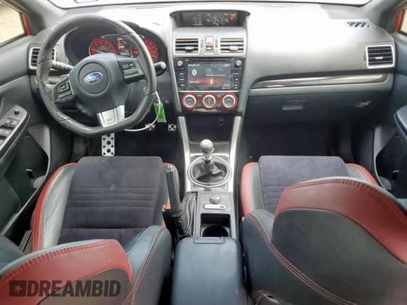 2017 Subaru WRX STI with VIN JF1VA2M63H9838372, listed as a Copart auction lot 81057065 with 89,840 mi miles and Salvage title. Bid and sale history available at DreamBid. Image 8.